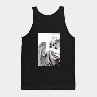 Gothic Angel Statue Tank Top